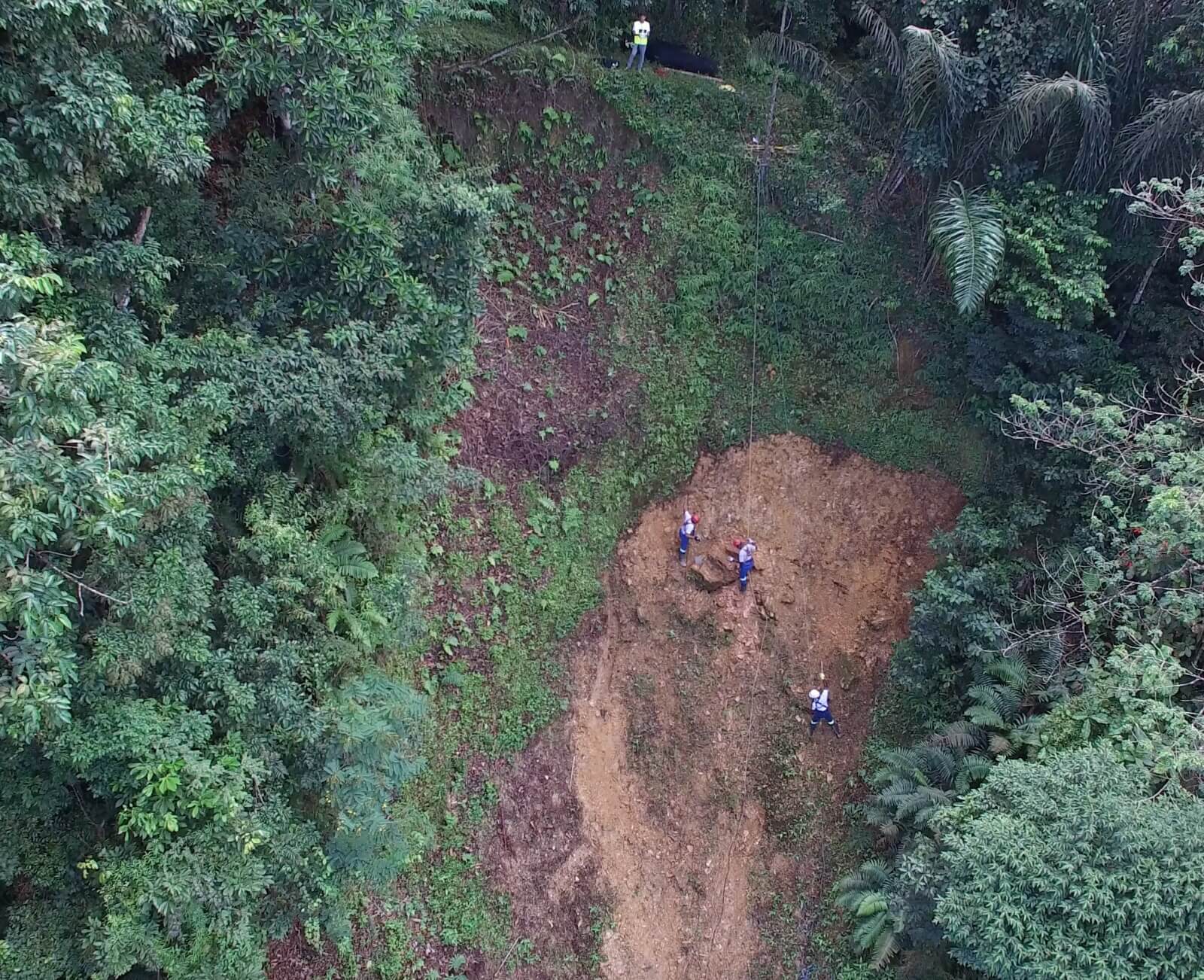Arima Blanchisseuse Road Landslide 3
