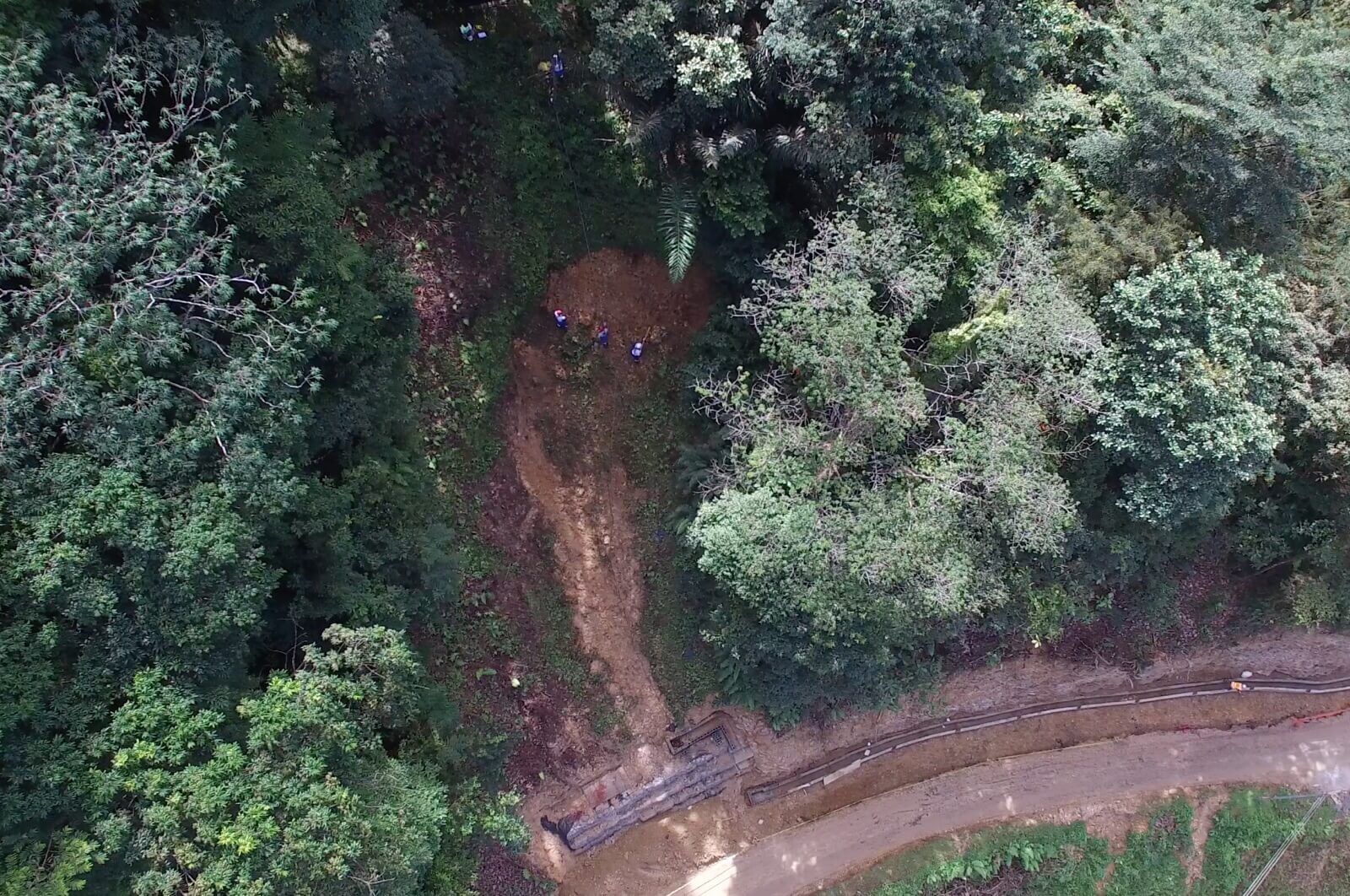 Arima Blanchisseuse Road Landslide 4