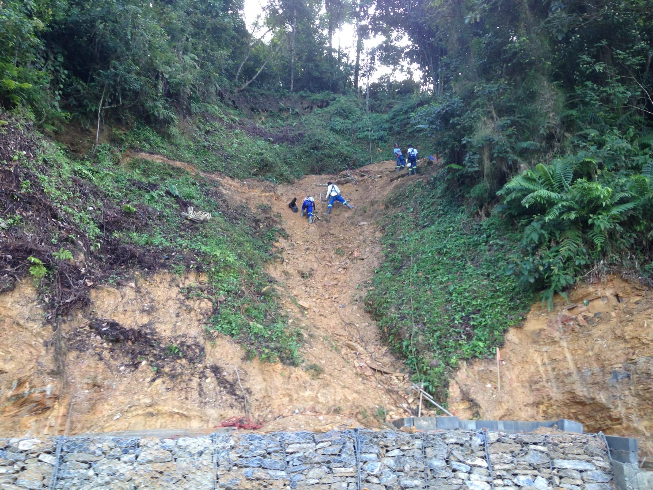 Arima Blanchisseuse Road Landslide 6